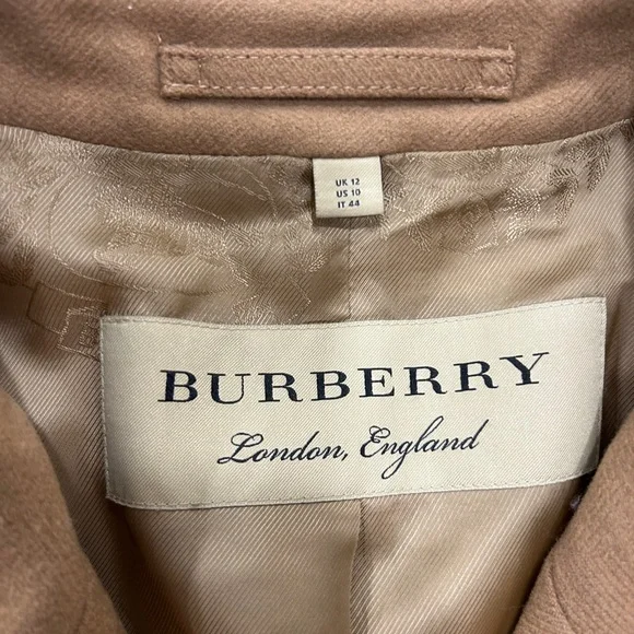Burberry wool coat - Picture 4 of 8